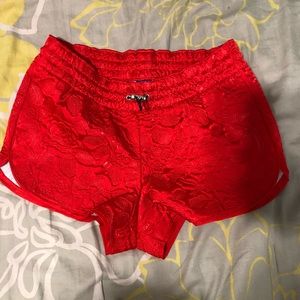 Embossed Adidas Athletic Shorts